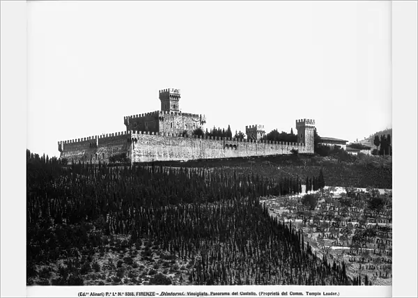 The Vincigliata Castle in the outskirts of Fiesole