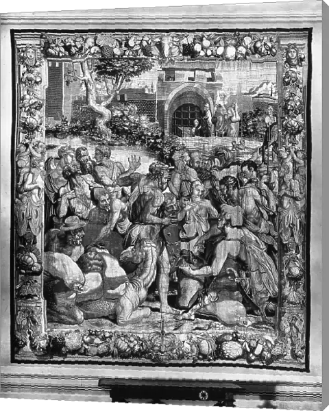 Stories of Joseph, the Jew; a Florentine Manufactory tapestry designed by Pontormo. Quirinal Palace, Rome