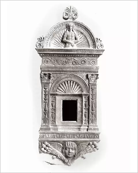 Renaissance tabernacle designed to hold holy oil