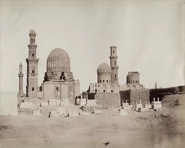General view of the tombs of the Mamelukes, Cairo
