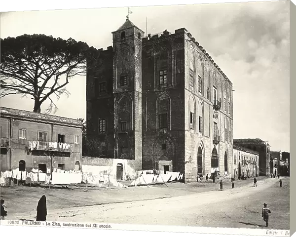 Zisa Castle, in Palermo