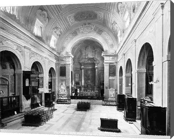 Internal of the church of Santa Maria of the Conception of the Capuchins in Rome