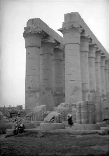 Colonnade of the Valley of the Kings, Thebes (ancient Luxor)