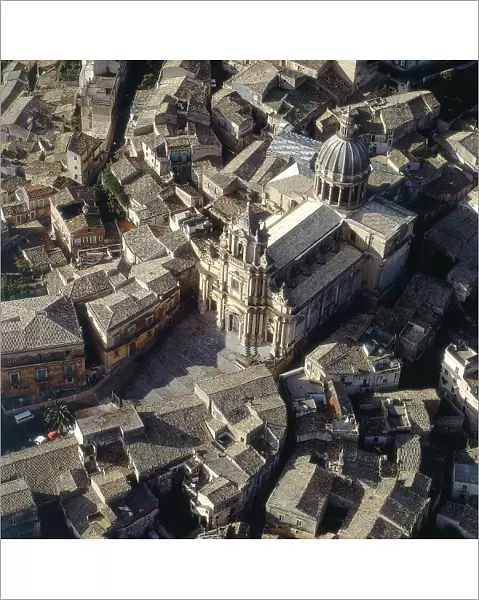 Aerial view of Ragusa