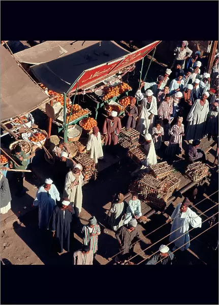 Luxor. The market stalls