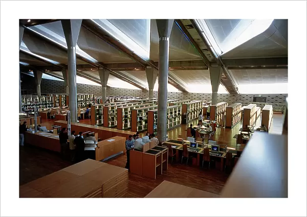 Alexandria. The modern reconstruction of the famous 'Library of Alexandria'