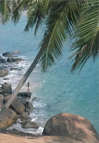 Coast near Trivandrum (Trivanthapuram), the capital of the state of Kerala