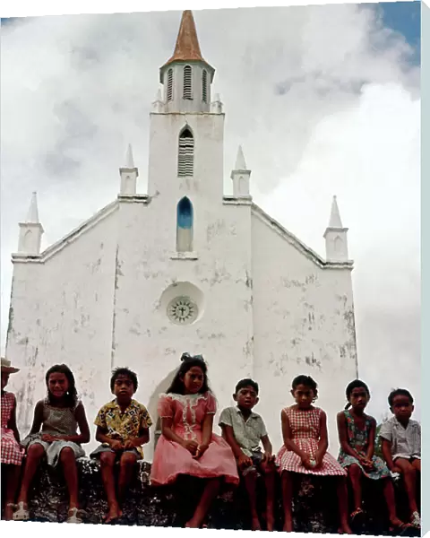Tuamotu Islands. Catholics