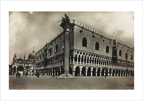 View of the Palazzo Ducale in Venice