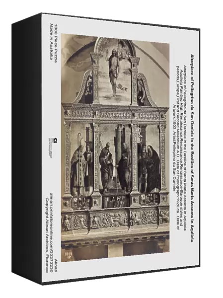 Altarpiece of Pellegrino da San Daniele in the Basilica of Santa Maria Assunta in Aquileia