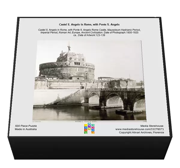 Castel S. Angelo in Rome, with Ponte S. Angelo