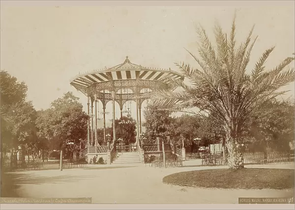 A pavilion in the park of the Villa Nazionale, Naples