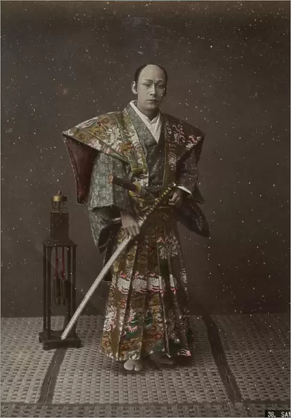 Portrait of a samurai