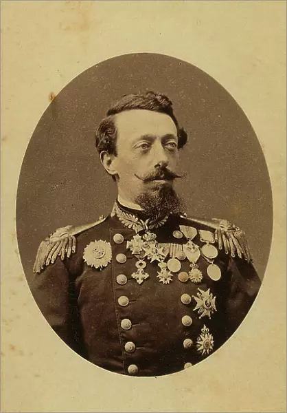 Portrait of the Officer of Stato Maggiore Joseph de Sonnaz (1828-1905)