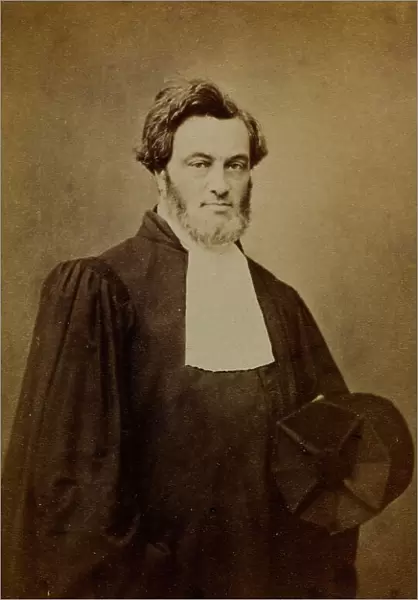 Portrait of Jules Gabriel Claude Favre, French lawyer and politician; carte de visite