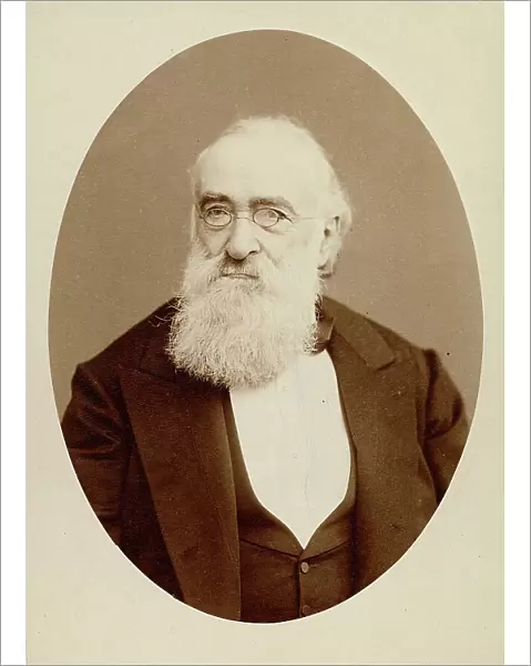 Portrait of the politician Agostino Depretis (1813-1887)