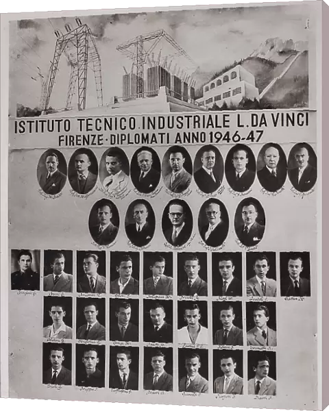 'Istituto Tecnico Industriale L. Da Vinci - Florence - Graduates Year 1946-47 '