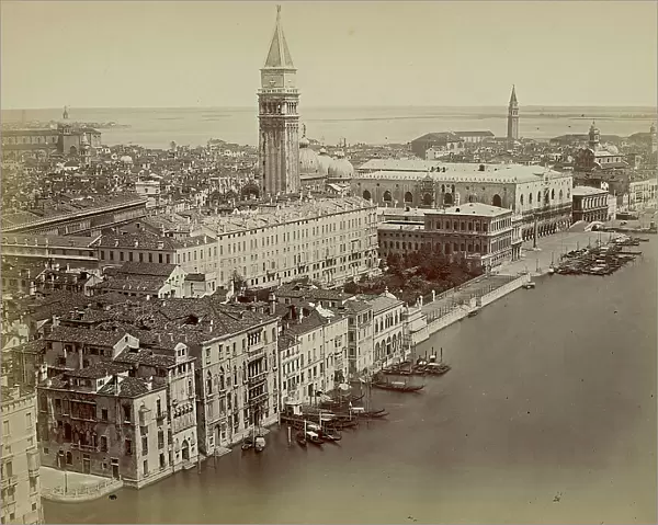 Panoramic view of the Bank of the Schiavoni, Venice