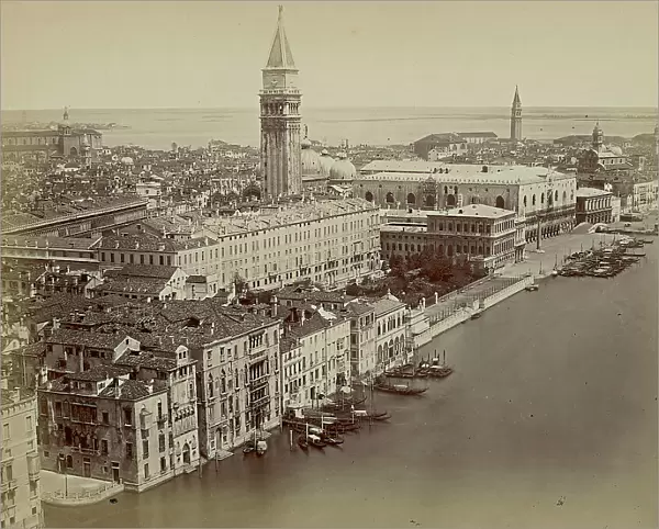 Panoramic view of the Bank of the Schiavoni, Venice