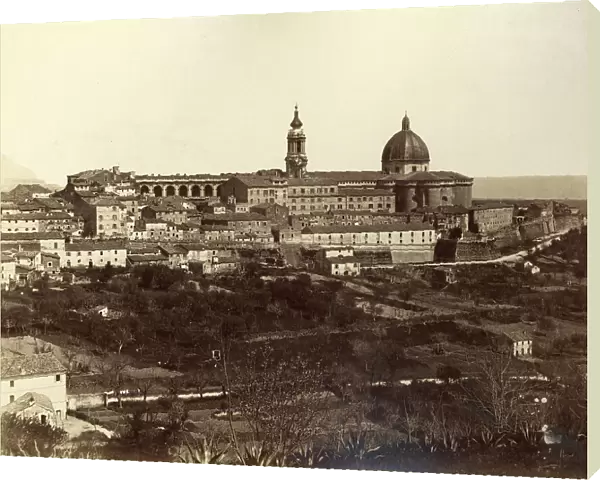 View of Loreto with the Sanctuary of the Holy House
