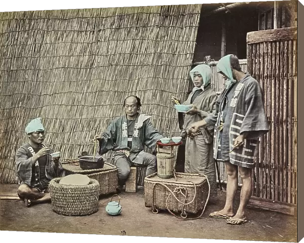 Itinerant seller of rice and tea