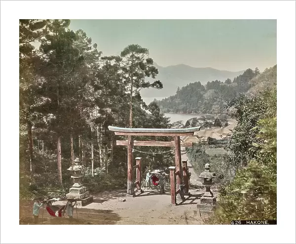 View of Hakone, Japan