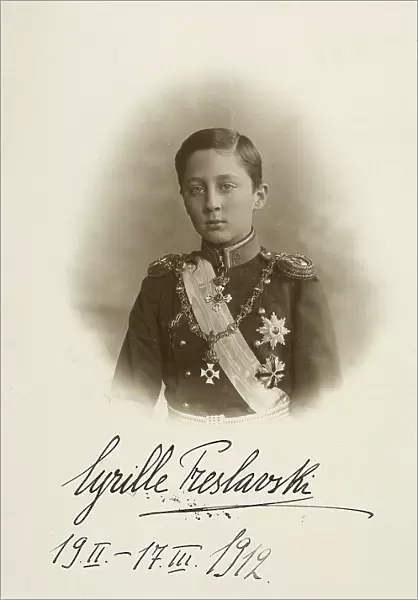 Portrait of Lyrille Preslavski, Russia