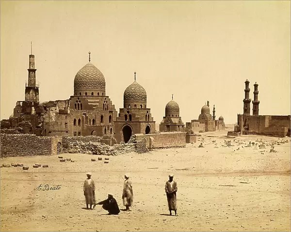The tombs of the Caliphs in Cairo, Egypt