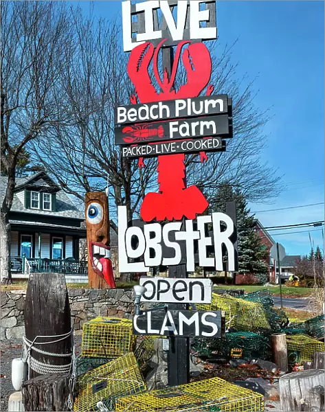 USA, Maine, Ogunquit, Beach Plum Farm TAKE OUT