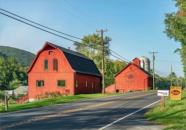 New England, Connecticut, Kent, The Kent Land Trust on Kent Road