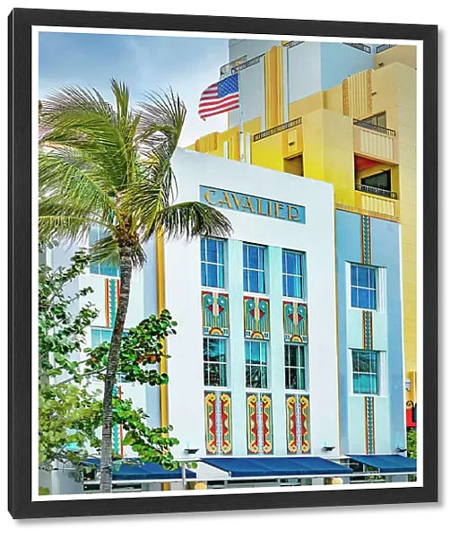 Florida, Miami Beach, South Beach, the Cavalier Hotel on Ocean Drive