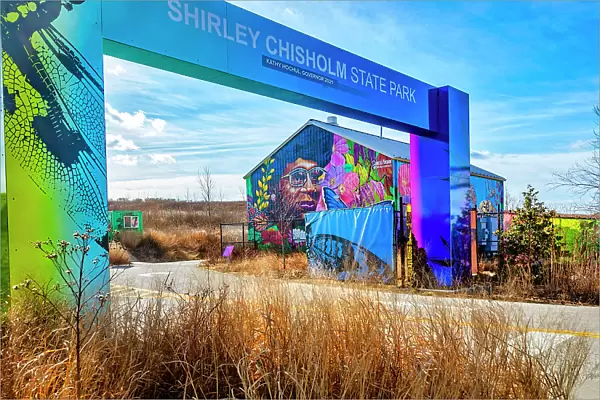 New York City, Brooklyn, East New York, Shirley Chisholm State Park, Entrance
