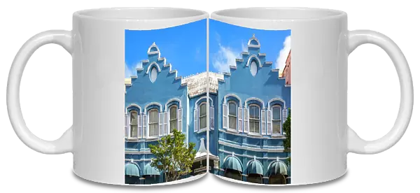 Bermuda, Hamilton, colonial building, The Capcar Building