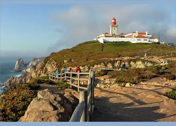 Portugal, Sintra, Colares, Cabo Da Roca Lighthouse