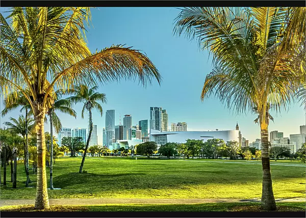 Florida, Downtown Miami, Museum Park by the Perez Art Museum