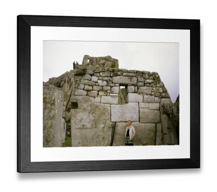 Framed Print : Machu Picchu Inca Masonry Print Framed Print : Machu Picchu Inca Masonry Print