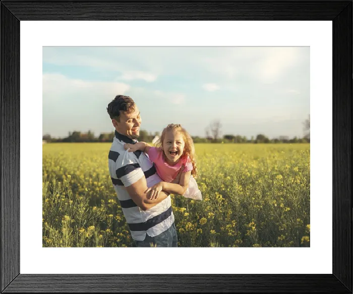 Framed Print : Summer Family Moment Print Framed Print : Summer Family Moment Print