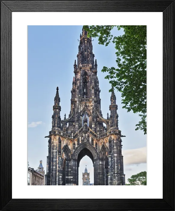 Framed Print : Sir Walter Scott Memorial Print, Edinburgh, Scotland Framed Print : Sir Walter Scott Memorial Print, Edinburgh, Scotland