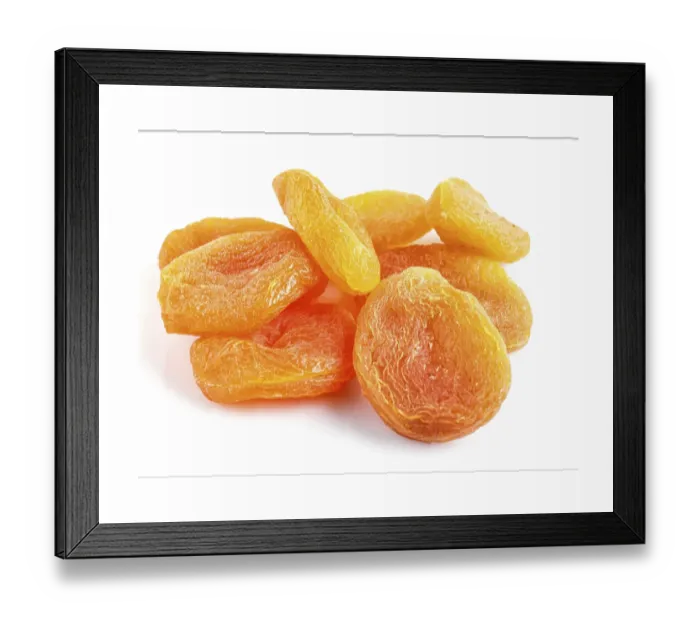 Framed Print : Dried Apricots Print: Close-Up Image Framed Print : Dried Apricots Print: Close-Up Image