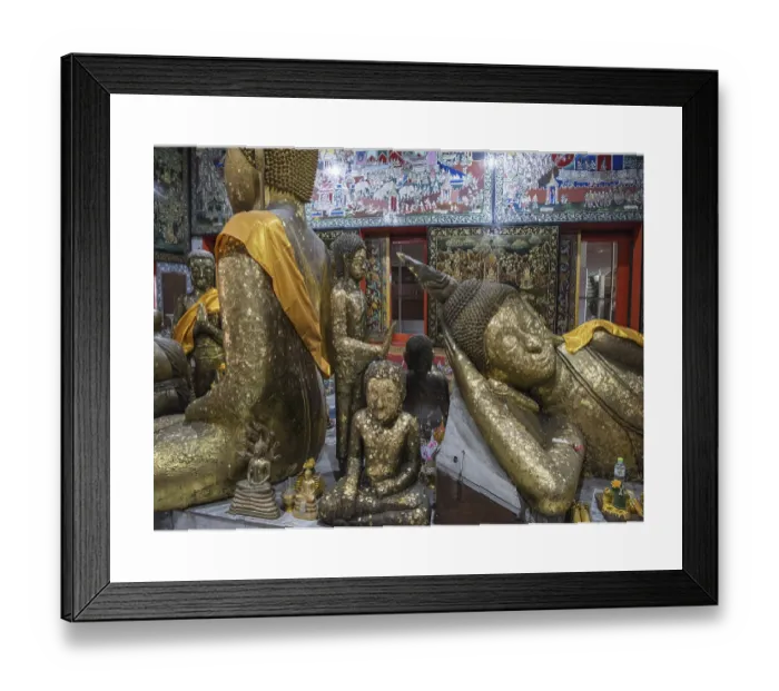 Framed Print : Big Buddha of Wat Noen Sutthawart Print, Chonburi, Thailand Framed Print : Big Buddha of Wat Noen Sutthawart Print, Chonburi, Thailand