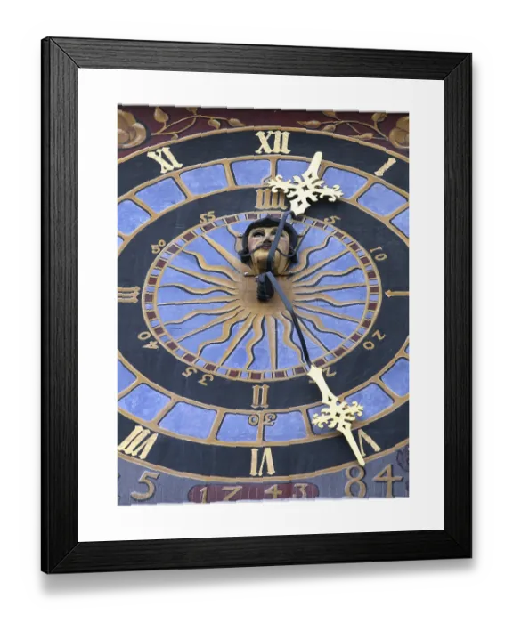 Framed Print : Clock Print, Goerlitz Town Hall, Saxony, Germany Framed Print : Clock Print, Goerlitz Town Hall, Saxony, Germany