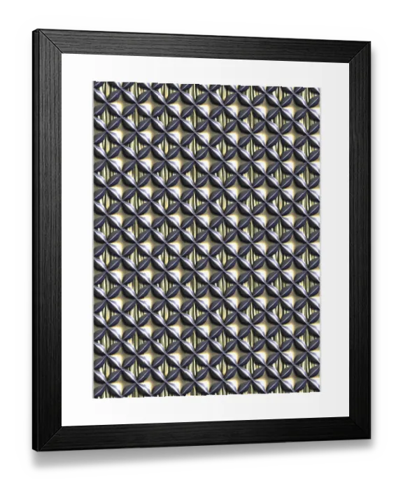 Framed Print : Seamless Metal Print Background Pattern Framed Print : Seamless Metal Print Background Pattern