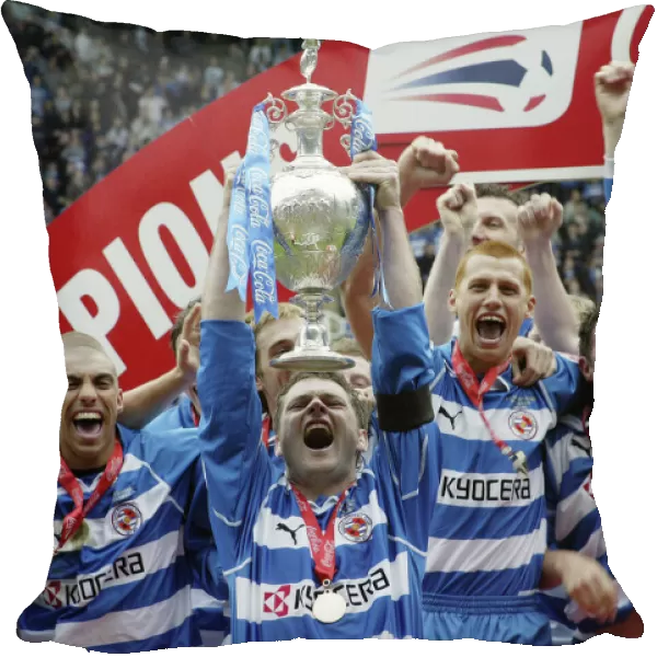Reading FC's Glorious Moment: Murty Lifts the Championship Trophy