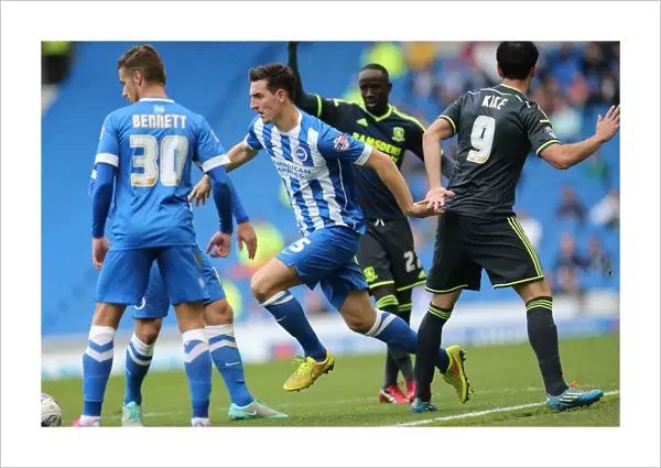 Brighton & Hove Albion: Lewis Dunk Secures Possession Against Middlesbrough