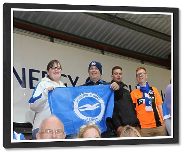 Brighton and Hove Albion Fans United: SkyBet Championship Showdown at American Express Community Stadium vs Bournemouth (November 2014)