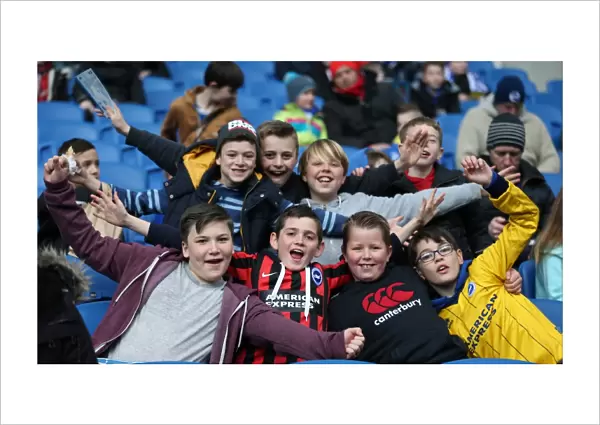 Intense Fan Rivalry: Brighton and Hove Albion vs Birmingham City (21 February 2015)