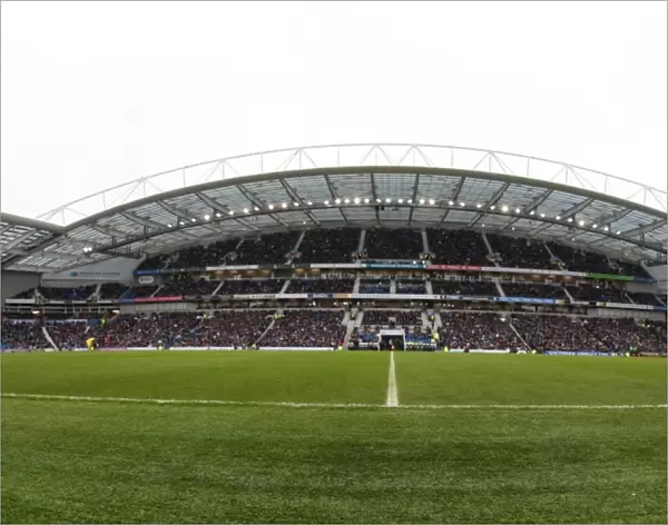 Brighton and Hove Albion vs. Bolton Wanderers: Panoramic View of American Express Community Stadium during Sky Bet Championship Match (February 13, 2016)