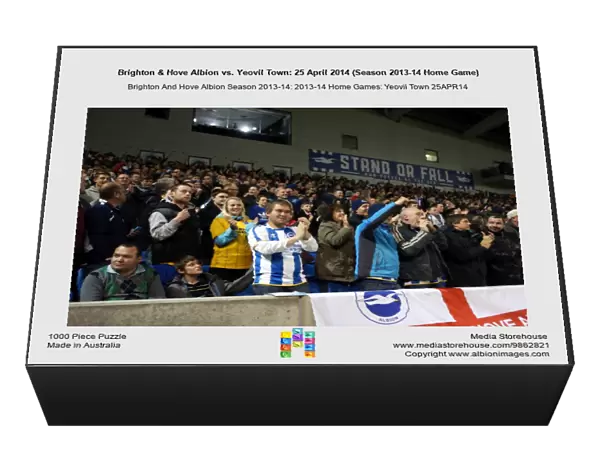 Brighton & Hove Albion vs. Yeovil Town: 25 April 2014 (Season 2013-14 Home Game)