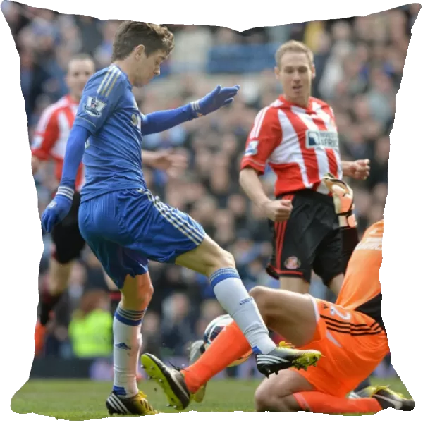 Oscar's Deflected Shot Results in Kilgallon's Own Goal: Chelsea vs. Sunderland (BPL, 7th April 2013)