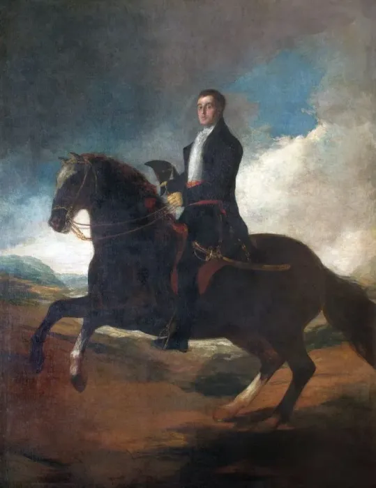 Framed Print : Equestrian Portrait of the Duke of Wellington Print Framed Print : Equestrian Portrait of the Duke of Wellington Print